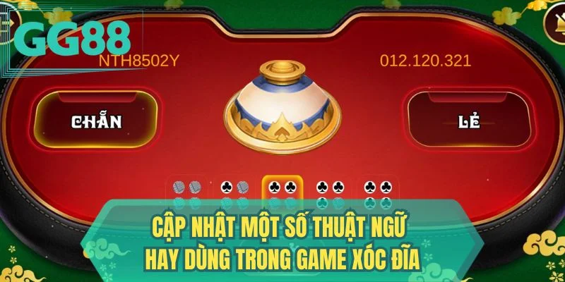Cập nhật một số thuật ngữ hay dùng trong game xóc đĩa